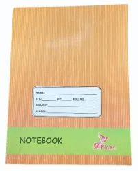 Fiona's A5 Size Notebook Brown Cover 72 Pg (Pack of 12 Pcs)