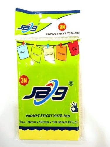 Yellow Sticky Note Pad JB9-305 AKPune