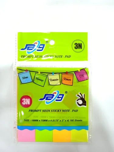 Sticky Note Pad Four Colour AKPune
