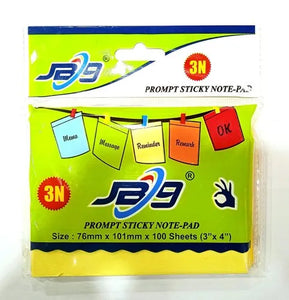 Yellow Sticky Note Pad JB9-304 AKPune